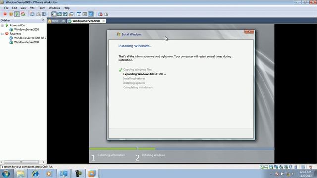 1 Module 1 Creating a Windows Server 2008 Forest Requirments Exercise 1 Install Windows Server 200 смотреть онлайн