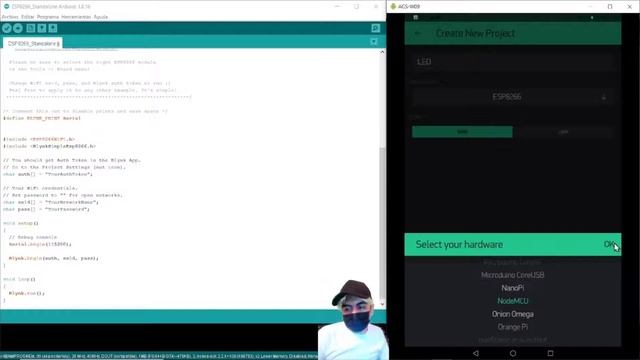 Passive Voice // How to turn on a LED using ESP8266 (NodeMCU) and Blynk App смотреть онлайн