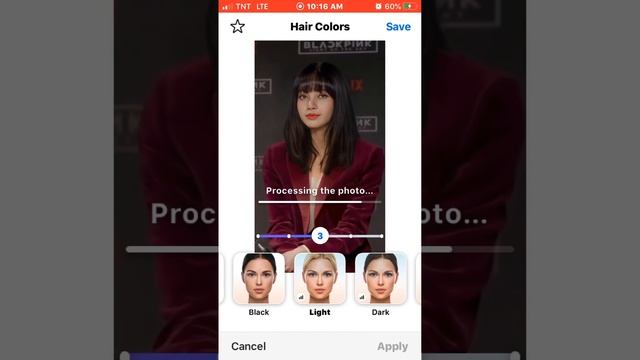 How I make Fake hair using FACE APP смотреть онлайн