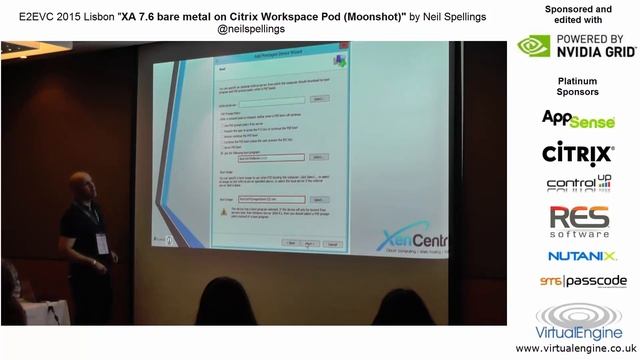 XenApp 7.6 on bare metal a.k.a Moonshot with Neil Spellings смотреть онлайн