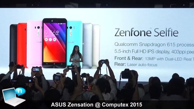 ASUS Zensation Computex 2015 ZenPad, Zenfone Selfie, Zenfone 2, Transformer Book T100HA смотреть онлайн