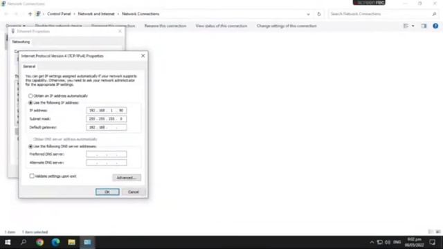 Static IP Configuration Windows 10 смотреть онлайн
