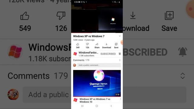 Windows XP vs Windows 7 смотреть онлайн