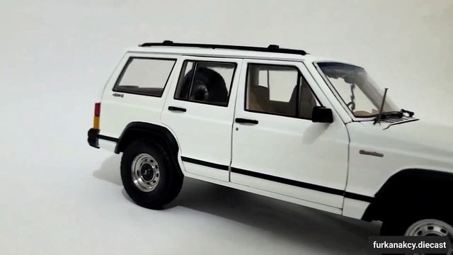 1:18 Scale 1995 Jeep Cherokee XJ Diecast Model Car Rewiewing смотреть онлайн