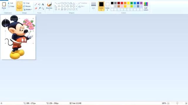 Using Microsoft paint to crop and Resize Photos part 4 1 смотреть онлайн