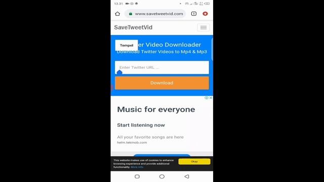 BERHASIL! Cara Download Video Twitter di Android Tanpa Aplikasi смотреть онлайн