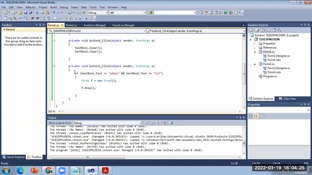 MULTIPLE WINDOWS APPLICATION FORM USING IF STATEMENT смотреть онлайн