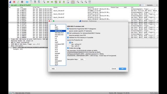 WPA Decryption Using Wireshark