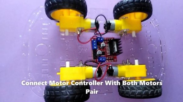ESP32 CAM Remote Controlled Car Robot Web Server