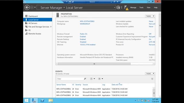 MCSE Class 3_installation and navigation windows server 2012 r2 by amttutorialsN1 смотреть онлайн