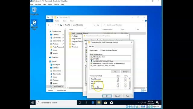 Windows Security permissions quick overview and demo смотреть онлайн