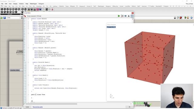 C# Scripting in Grasshopper - Advanced Recurrent Tree 1/2 смотреть онлайн