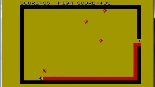 Crazy Painter - ZX Spectrum Sinclair - emulador Xpeccy 0.6 - probado Windows 7 x64 смотреть онлайн