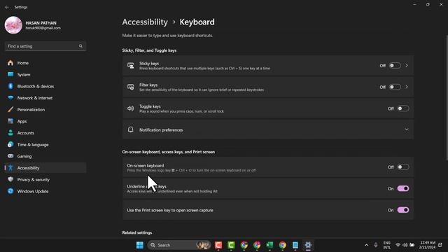How to turn ON or Off the caps lock key Sound in Windows 11 смотреть онлайн
