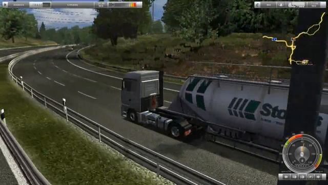 German Truck Simulator - on Onboard HD3200 смотреть онлайн
