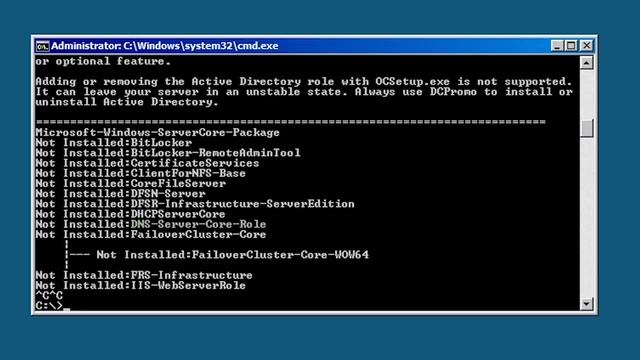 MCITP 70 640 Installing Active Directory on Server Core смотреть онлайн