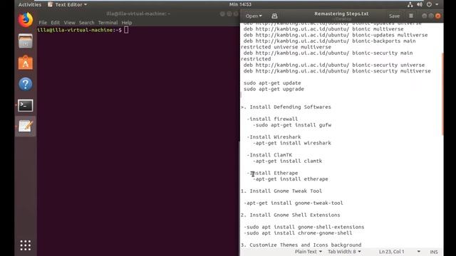 Remastering Ubuntu 18 04 LTS Tema Defending смотреть онлайн