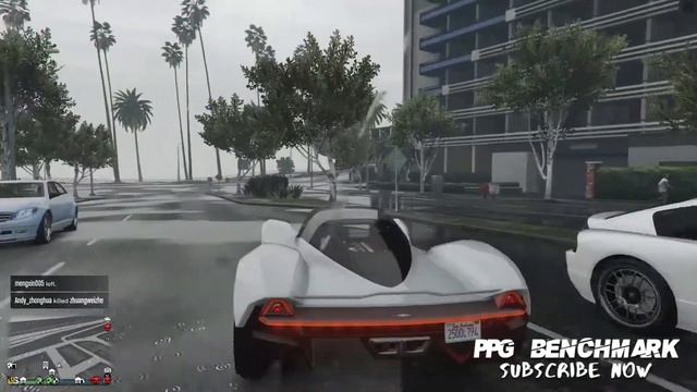 Grand Theft Auto V ON GTX 1050Ti Ultra 1080p Test смотреть онлайн