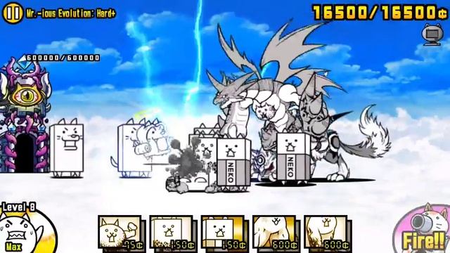 [The Battle Cats] Mr. Awakens Hard+ was ultra hard !!! смотреть онлайн