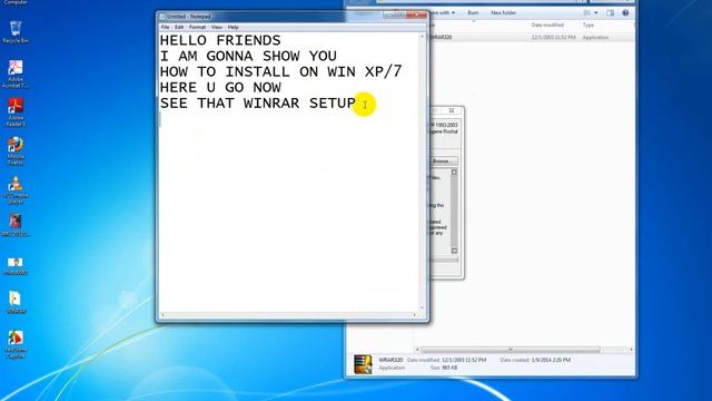How to install winrar on Win xp/7 смотреть онлайн