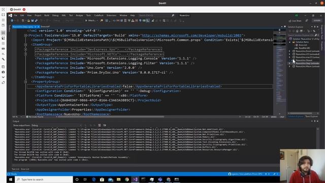 Running XPO in UWP with Uno Platform and Prism смотреть онлайн