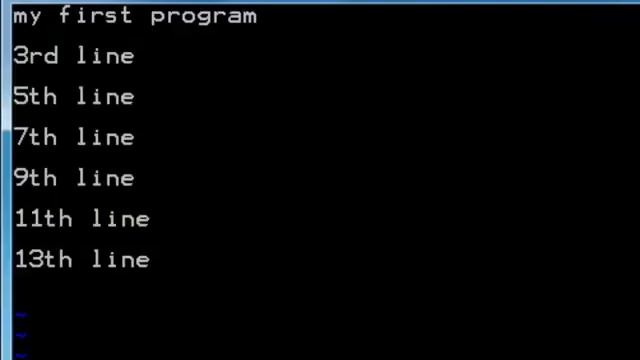 How to use vi editor in Linux or Cygwin? смотреть онлайн