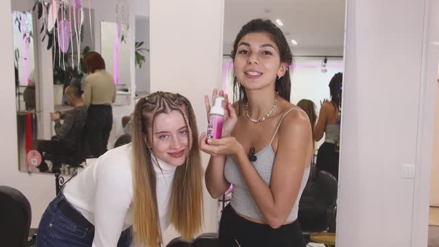 Обзор пенки для брейдеров от AFROMARI смотреть онлайн