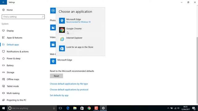 How to Make Google Chrome My Default Web Browser in Windows 10 смотреть онлайн