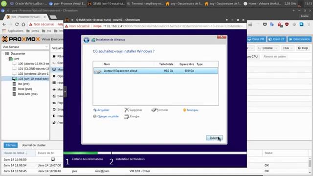 Proxmox Windows 10 avec Virtio Viostor, NetKvm, Baloon et Spice et bien plus смотреть онлайн