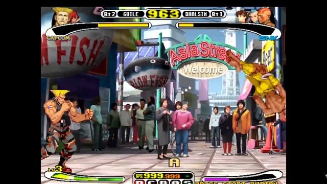 SNK vs Capcom Dreamcast emulator смотреть онлайн