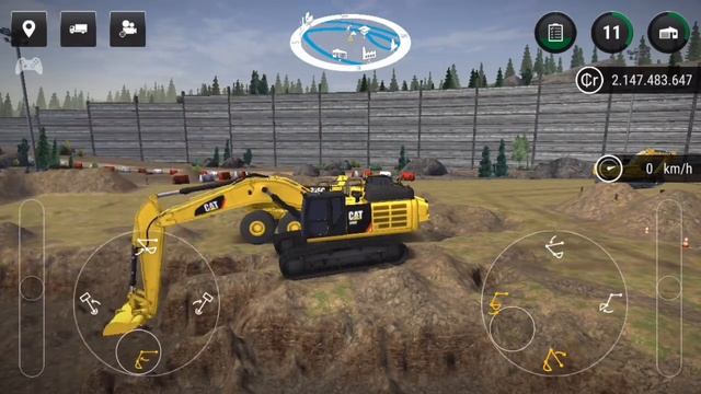 ESCAVADEIRA CAT 349F VEIO AJUDAR NA CONSTRUÇÃO DA MEGA REPRESA | CONSTRUCTION SIMULATOR 3 ANDROID смотреть онлайн