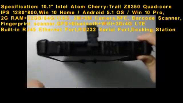 Highton 10 inch Embedded PC with RJ45 Ethernet Port Serial Port RS232 Embedded computer смотреть онлайн