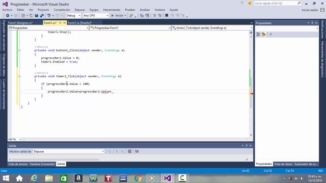 ProgressBar en C# смотреть онлайн