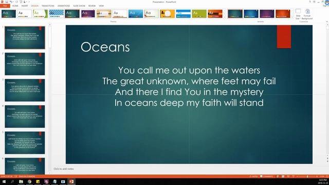PowerPoint - Add Song Lyrics Automatically (Windows App) смотреть онлайн