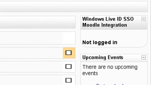 Windows Live ID SSO Moodle Integration смотреть онлайн