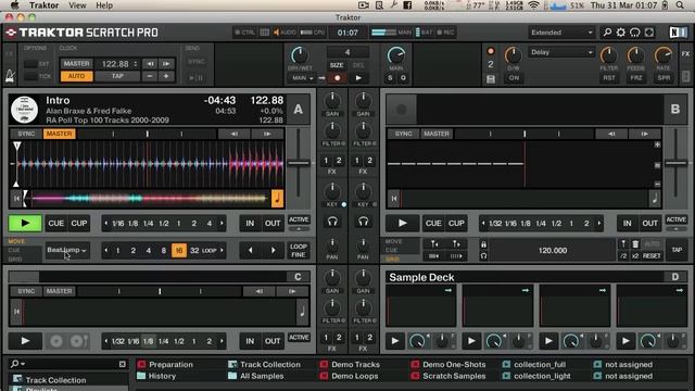 Traktor PRO 2 super slow waveform смотреть онлайн