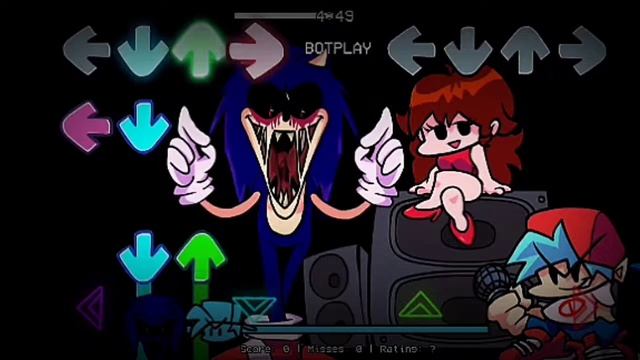 Friday night funkin vs Quadruple-quarrel sonic exe android 2.0 смотреть онлайн