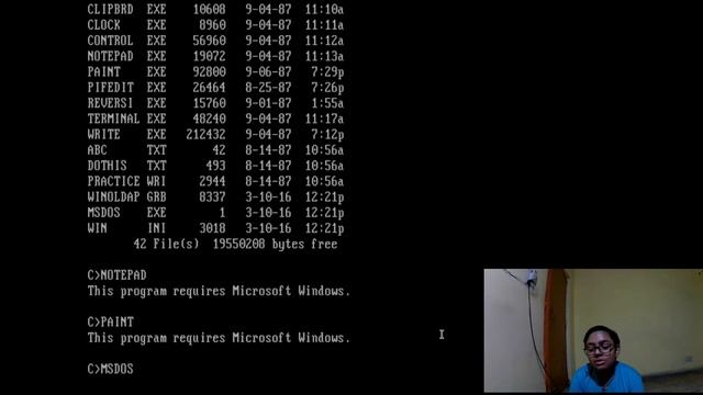 Using MS-DOS in 2021! 😱😱 #windows 10 #dos смотреть онлайн
