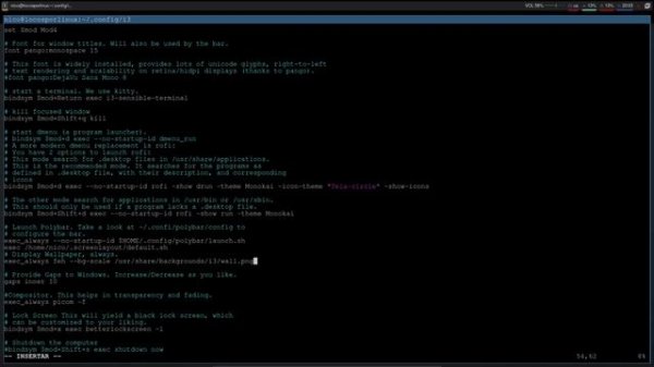 Arch Linux GUI (ALG) + i3wm