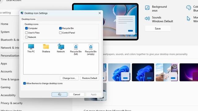 How to add "This PC" icon to Desktop in Windows 11? #thispc #windows11 смотреть онлайн