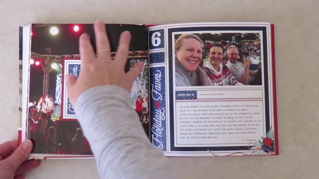 Scrapbook Flip Through - Holiday Faves 2017 Photobook смотреть онлайн