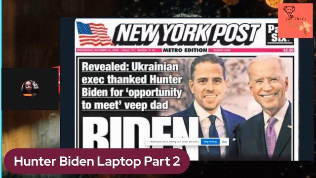Update on the Hunter Biden Laptop Part 2 смотреть онлайн