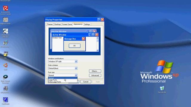 WindowsXP Font смотреть онлайн