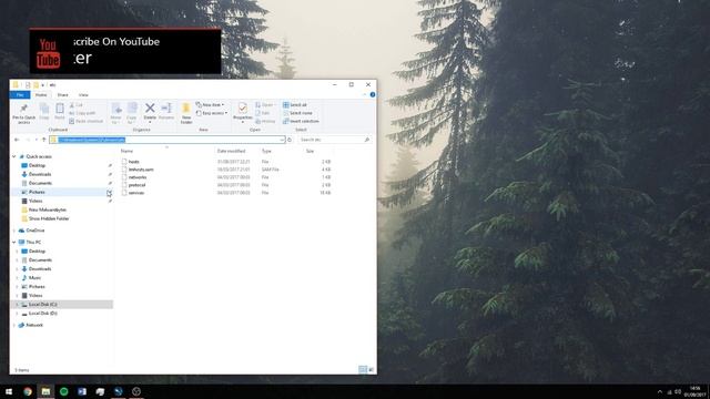 Tutorial/ How To Find And Edit Host File - Windows 10/7 смотреть онлайн