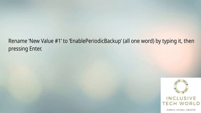 How to Back Up the Registry Automatically in Windows 10 & 11 | InclusiveTechWorld смотреть онлайн