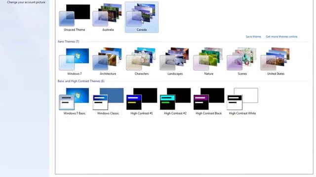 Windows 7 Themes: Unlock Hidden Windows 7 Themes смотреть онлайн
