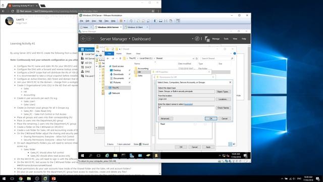 DNS, AD, DHCP set Part2 смотреть онлайн