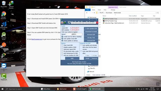 Download IDM Crack 6.30 Build 9 Latest 2018 - Fix Fake Serial смотреть онлайн