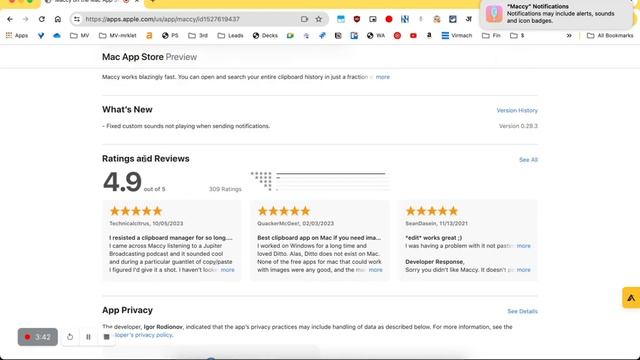 Maccy - Install + tutorial on Mac - Free clipboard history manager for Macbook for easy Copy & Past смотреть онлайн