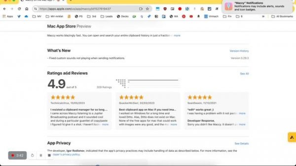 Maccy - Install + tutorial on Mac - Free clipboard history manager for Macbook for easy Copy & Past
